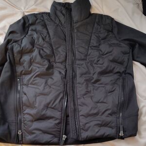Women’s Black Quilted Jacket Vest - Brand Unspecified